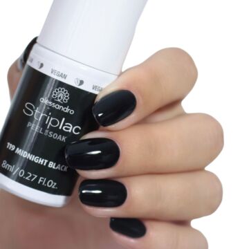 Alessandro Striplac Midnight Black 8ml