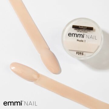 Emmi-Nail Farbgel Nude 1, 5ml -F095-