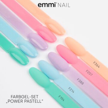 Farbgel-Set "Power Pastell"