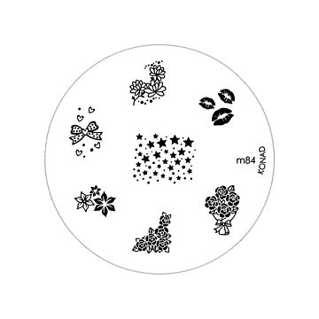 Konad-Schablone M84