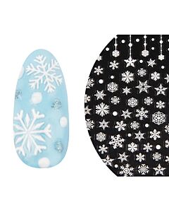 Emmi-Nail 5D Art Nail Sticker Snowflake