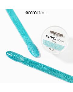 Emmi-Nail Glittergel Türkis 5ml -F274-