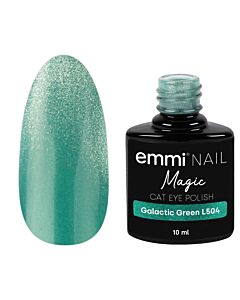 Shellac UV/LED-Lack Magic Cat Eye Galactic Green -L504-